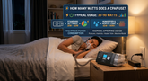 How Many Watts Does a CPAP Use? CPAP Power Consumption Guide