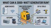 What Can a 3000‑Watt Generator Run?