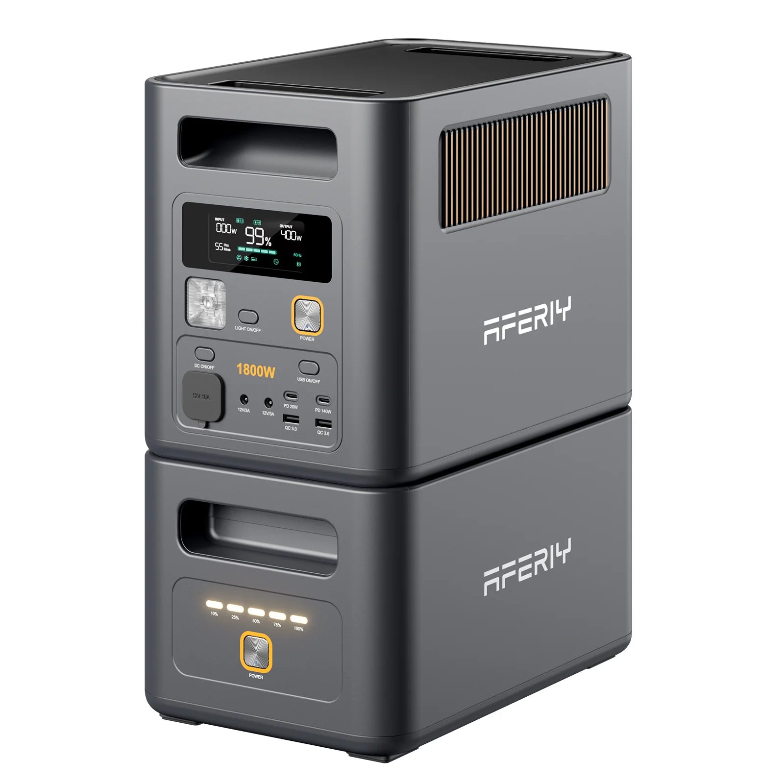 AFERIY Nomad1800 Pro (P180 Pro) Portable Power Station with Expandable Capacity 1800W 1024Wh