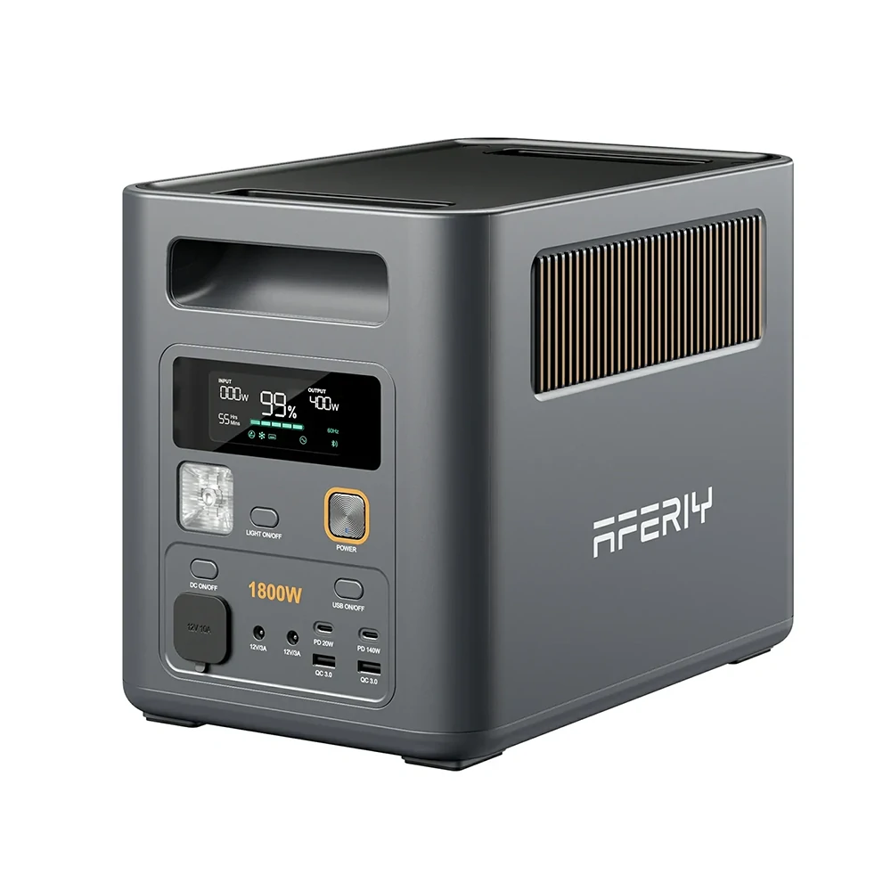 AFERIY Nomad1800 Pro (P180 Pro) Portable Power Station with Expandable Capacity 1800W 1024Wh