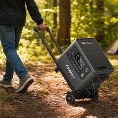 ABS Detachable Portable Power Bank Trolley