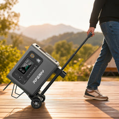 ABS Detachable Portable Power Bank Trolley