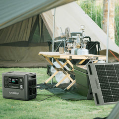 AFERIY P210 2400W Solar Generator Kit