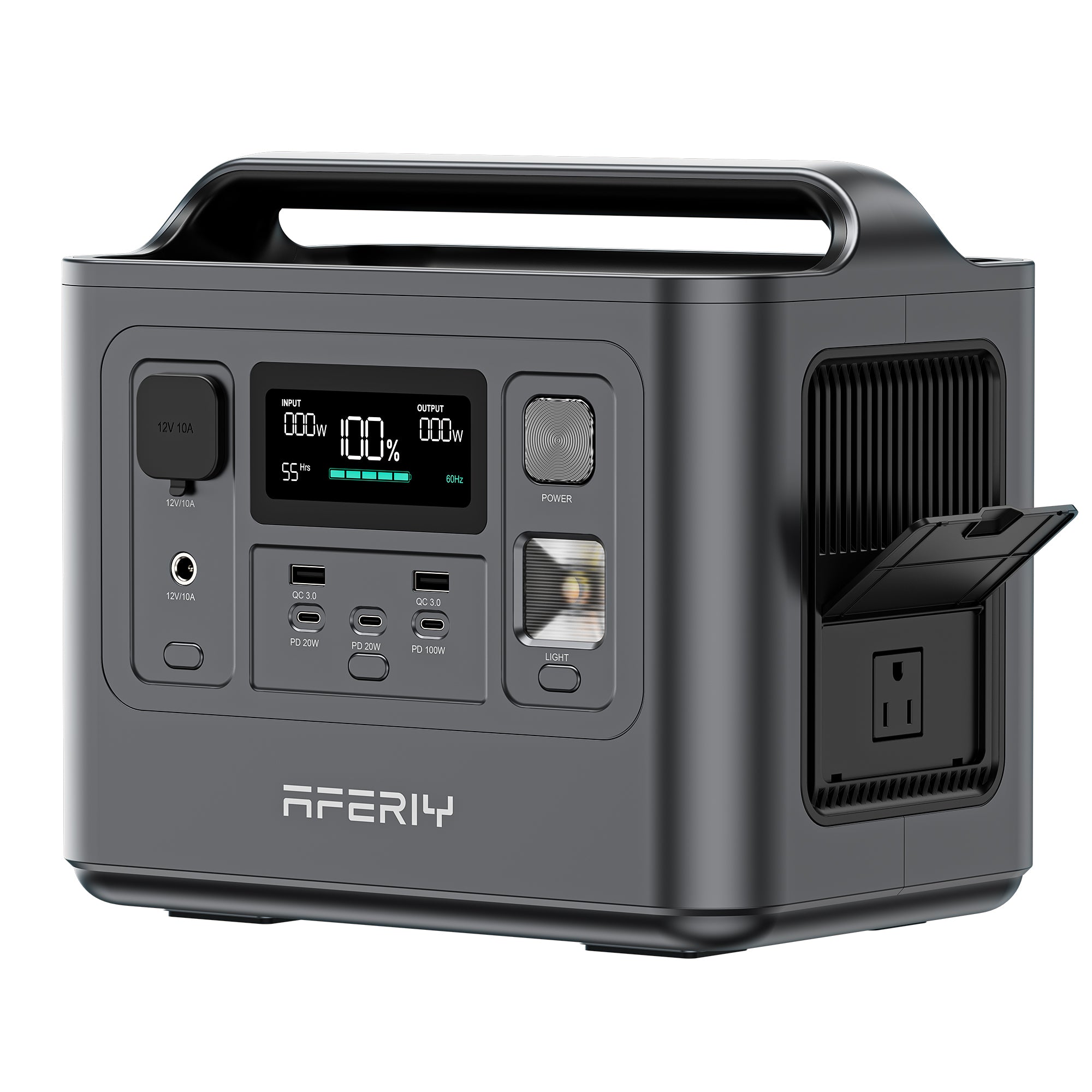 AFERIY Nomad800 P010 Portable Power Station 800W 512Wh