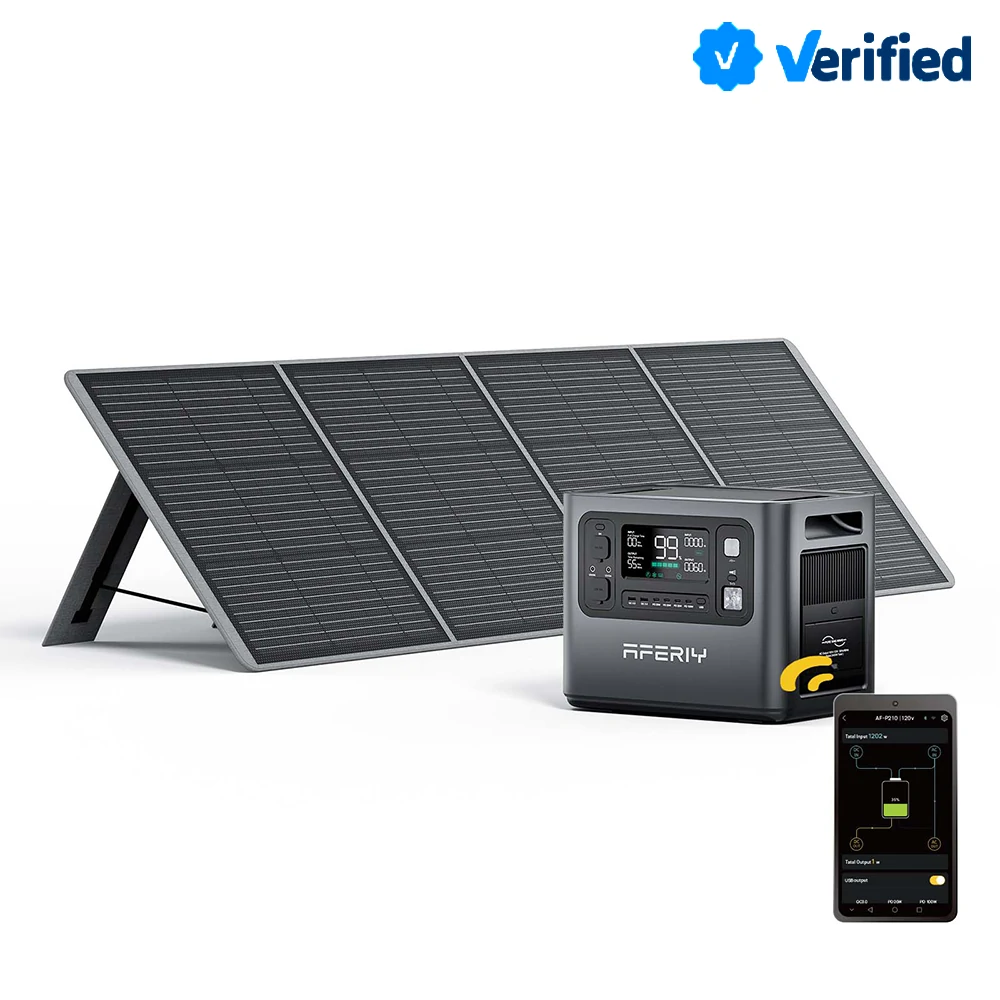 AFERIY P210 2400W Solar Generator Kit – AFERIY US AFERIY P210 2400W Solar Generator Kit – AFERIY US