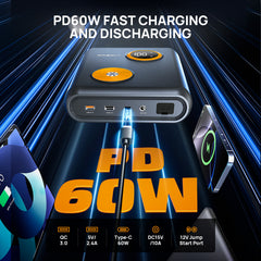 AFERIY GK03 Car Jump Starter 2000A 12V