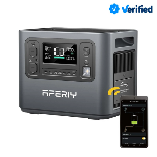 AFERIY P210 Portable Power Station 2400W 2048Wh
