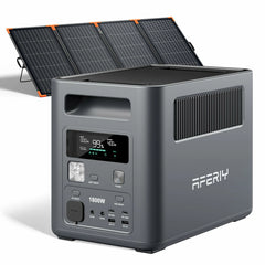 AFERIY Nomad1800 P180 1800W Solar Generator Kit