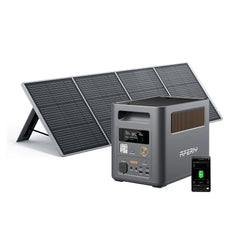 AFERIY Nomad1800 Pro 1800W Solar Generator Kit