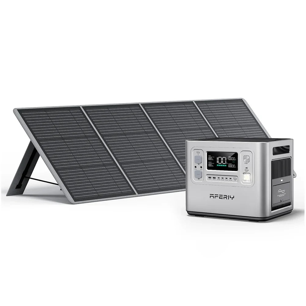 AFERIY P210 Portable Power Station 2400W 2048Wh Silver