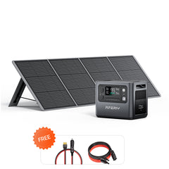 AFERIY P210 2400W Solar Generator Kit