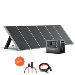AFERIY P210 2400W Solar Generator Kit