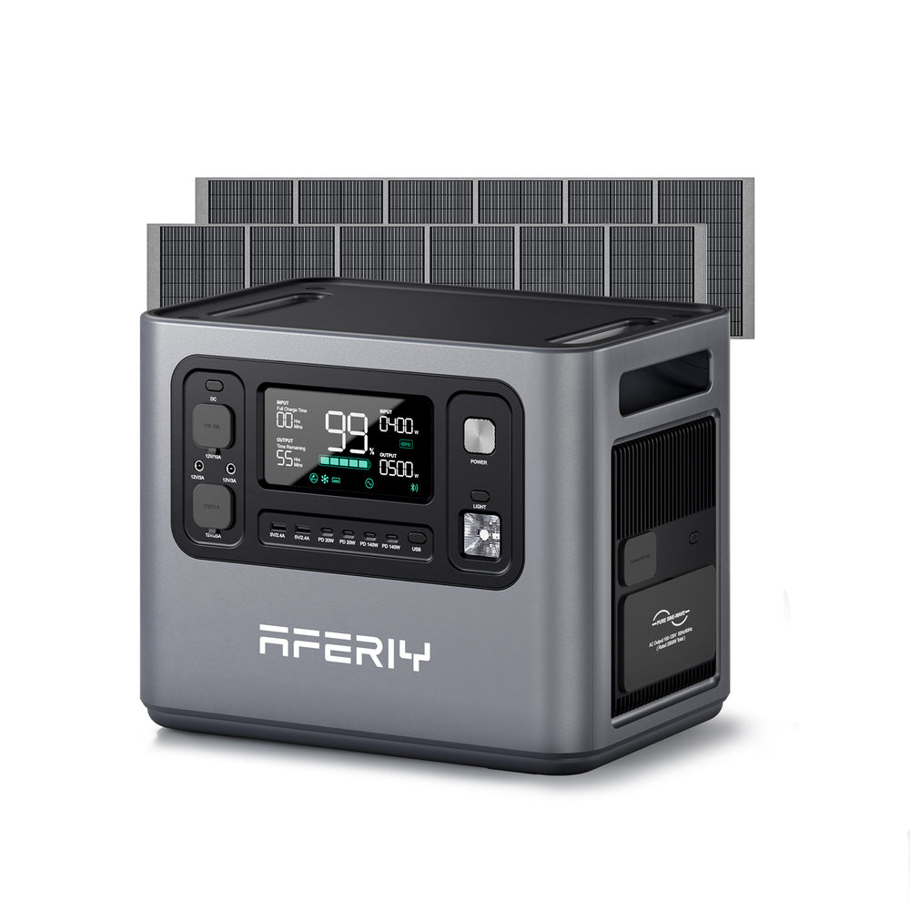 AFERIY P280 Portable Power Station with Expandable Capacity 2800W 2048Wh