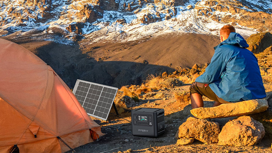Tier 2 AFERIY P280 backup combo with 400W solar panel