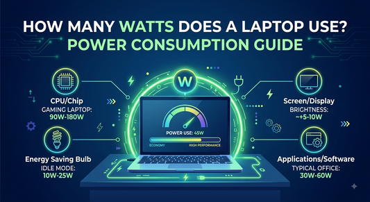How Many Watts Does a Laptop Use? Power Consumption Guide