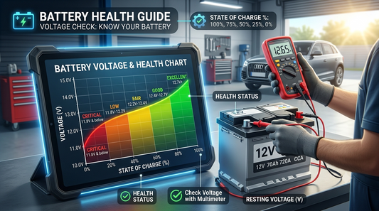 Battery Voltage Chart: How to Check Battery Health