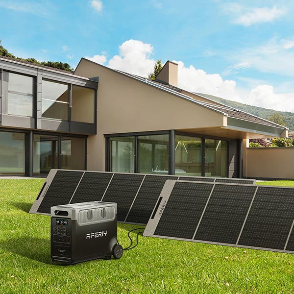 AFERIY Generador solar con panel solar de 1200 W Estación de energía  portátil con 1 panel solar plegable de 200 W (nuevo-MWT), generador de  energía