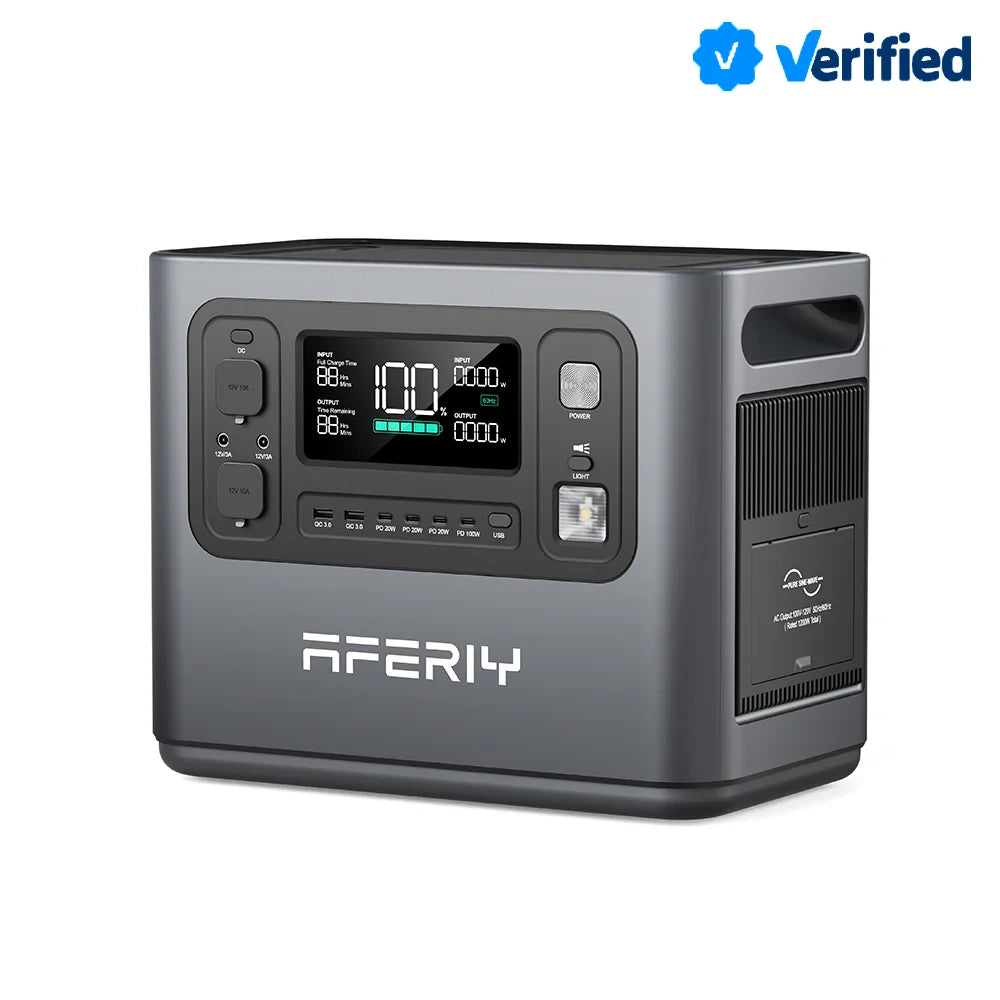 AFERIY P110-D Portable Power Station 1200W 960Wh