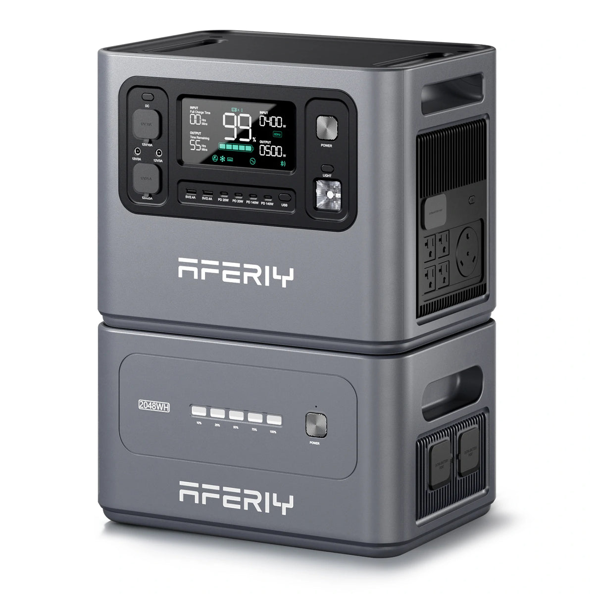 AFERIY P280 Portable Power Station with Expandable Capacity 2800W 2048Wh