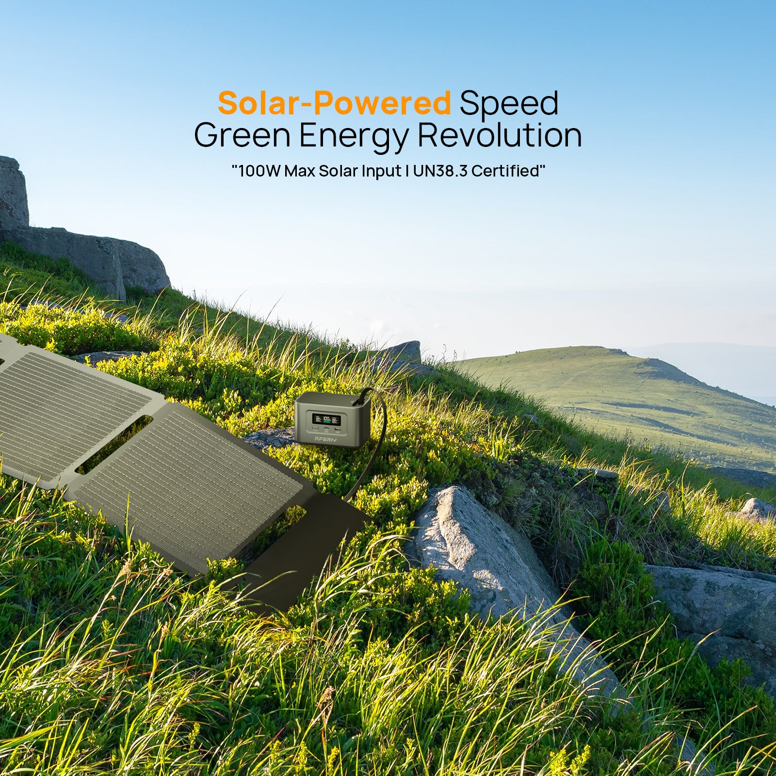 AFERIY Nano100 Portable Power Station 145W Output 100W PD 99.2Wh