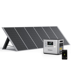 AFERIY P210 Portable Power Station 2400W 2048Wh Silver