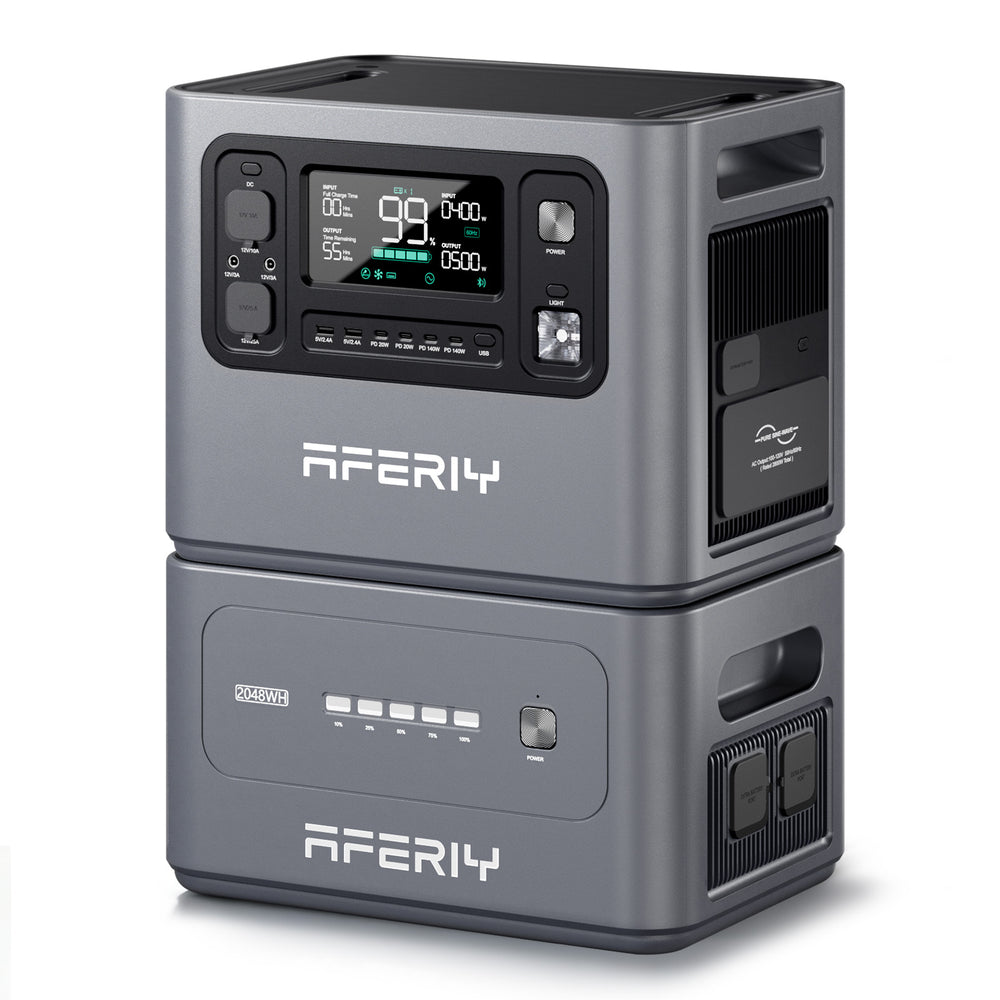 AFERIY P280 Portable Power Station with Expandable Capacity 2800W 2048Wh with Expandable Capacity 2800W 2048Wh