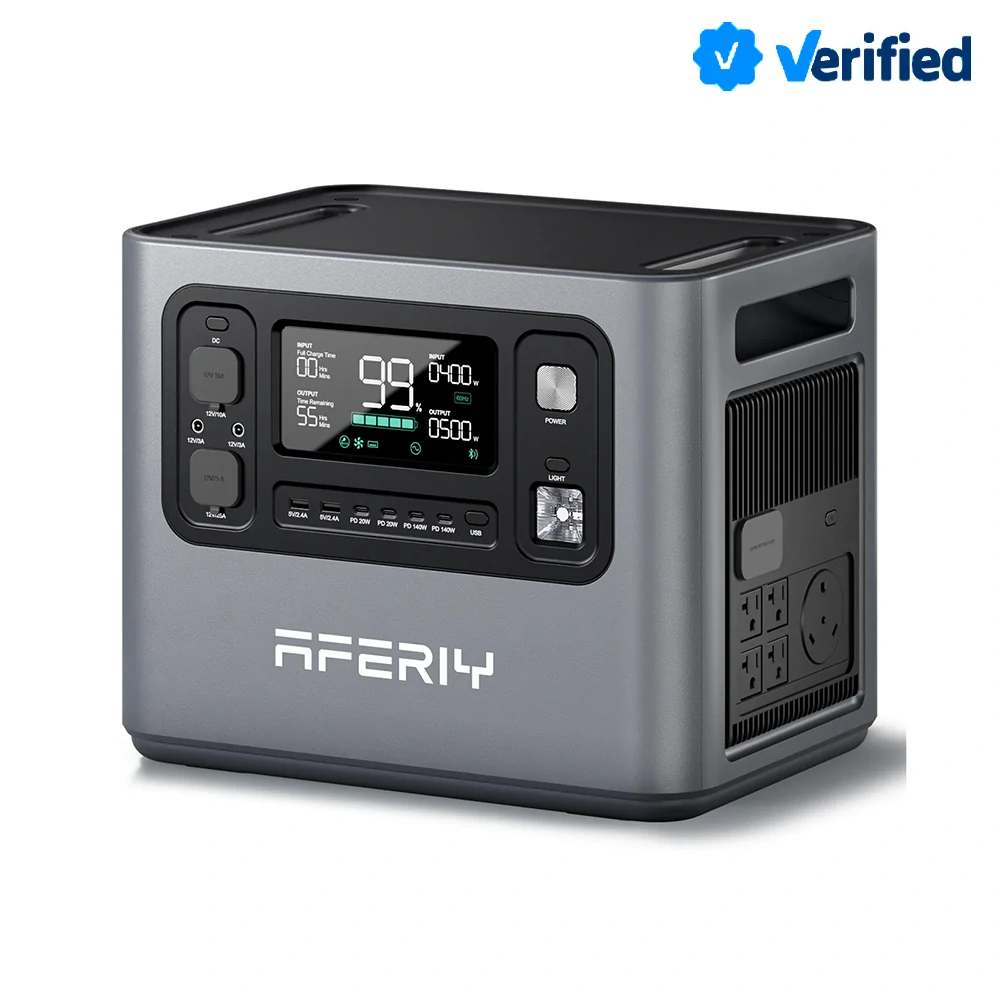 AFERIY P280 Portable Power Station with Expandable Capacity 2800W 2048Wh