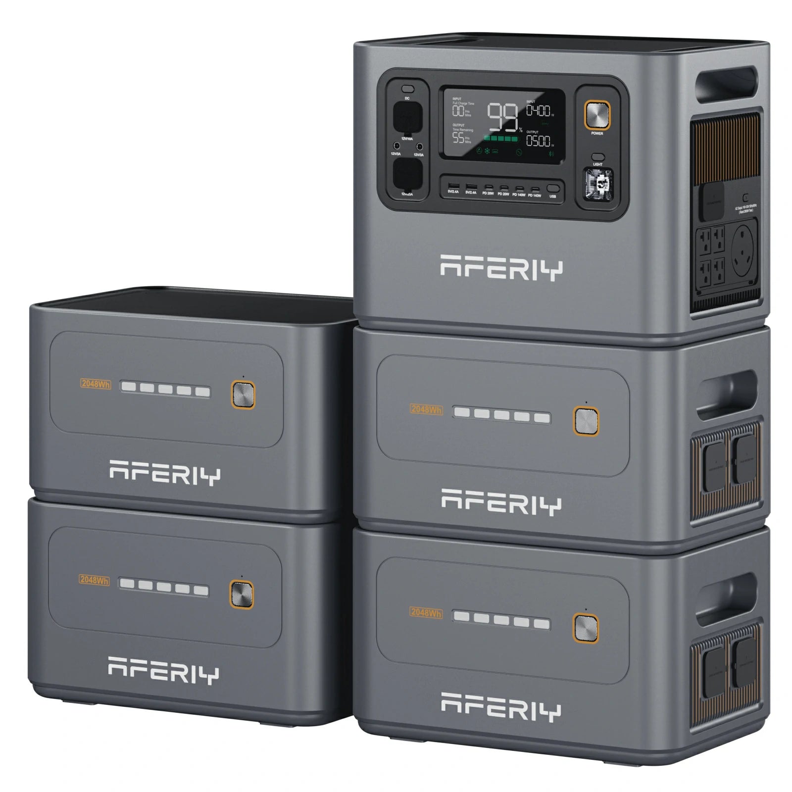 AFERIY P300 Portable Power Station with Expandable Capacity 3000W 2048Wh