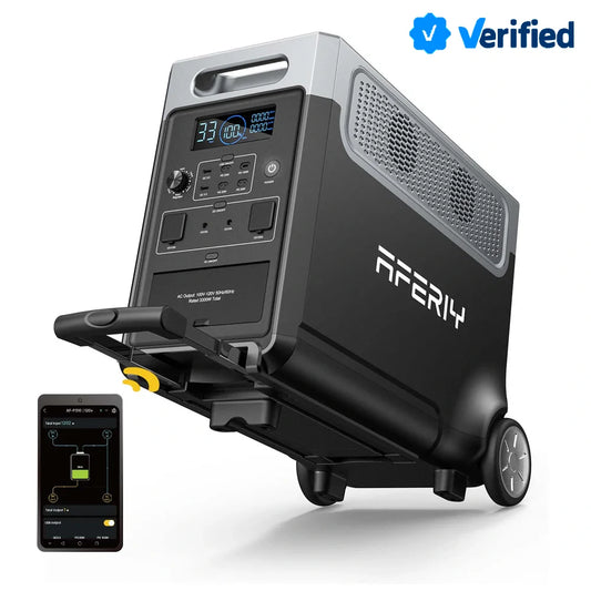 AFERIY P310 Portable Power Station with Expandable Capacity 3600W 3840Wh