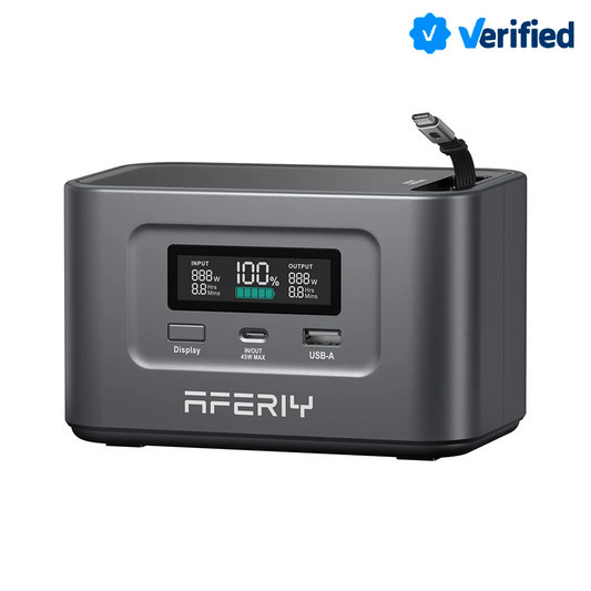 AFERIY Nano100 Portable Power Station 145W Output 100W PD 99.2Wh