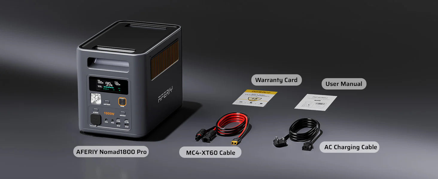 Модульна зарядна станція AFERIY P180 Pro 1800W 1024Wh