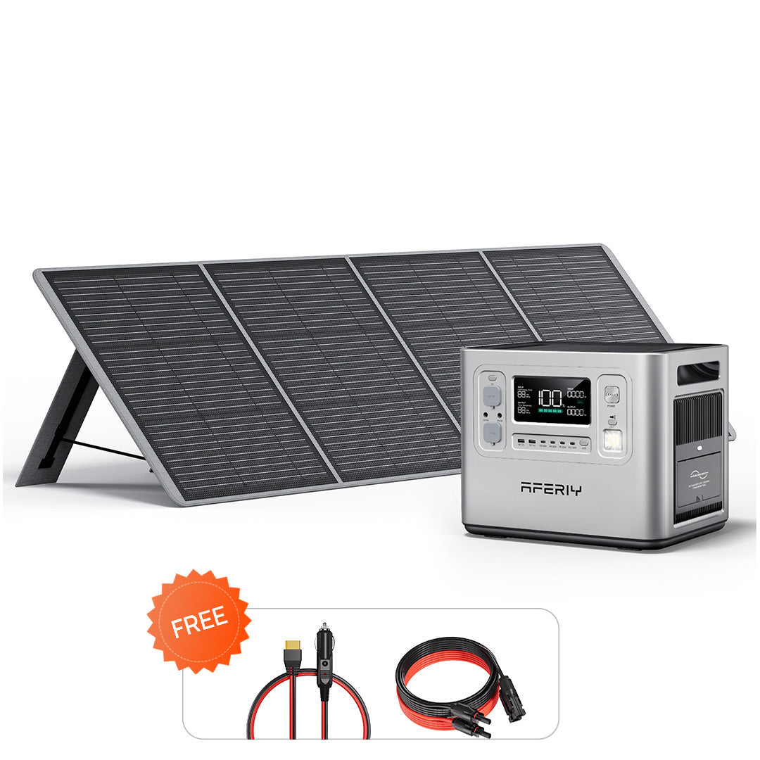 AFERIY P210 Portable Power Station 2400W 2048Wh Silver