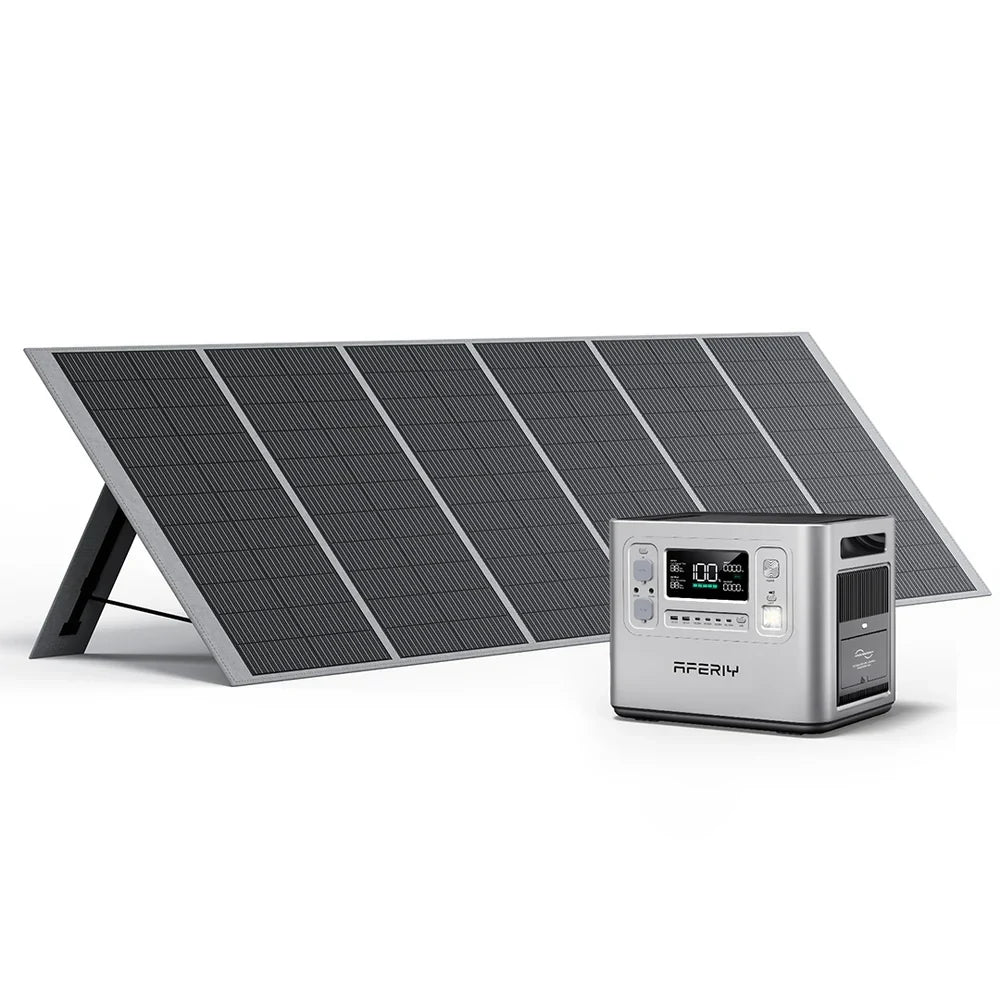 AFERIY P210 Portable Power Station 2400W 2048Wh Silver