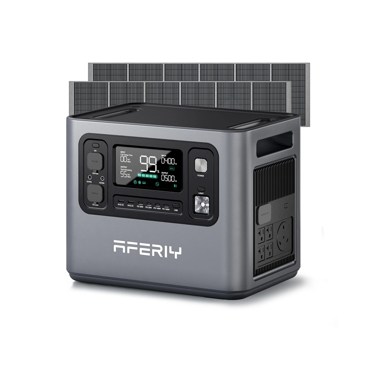 AFERIY Haven3000 P300 Portable Power Station with Expandable Capacity 3000W 2048Wh