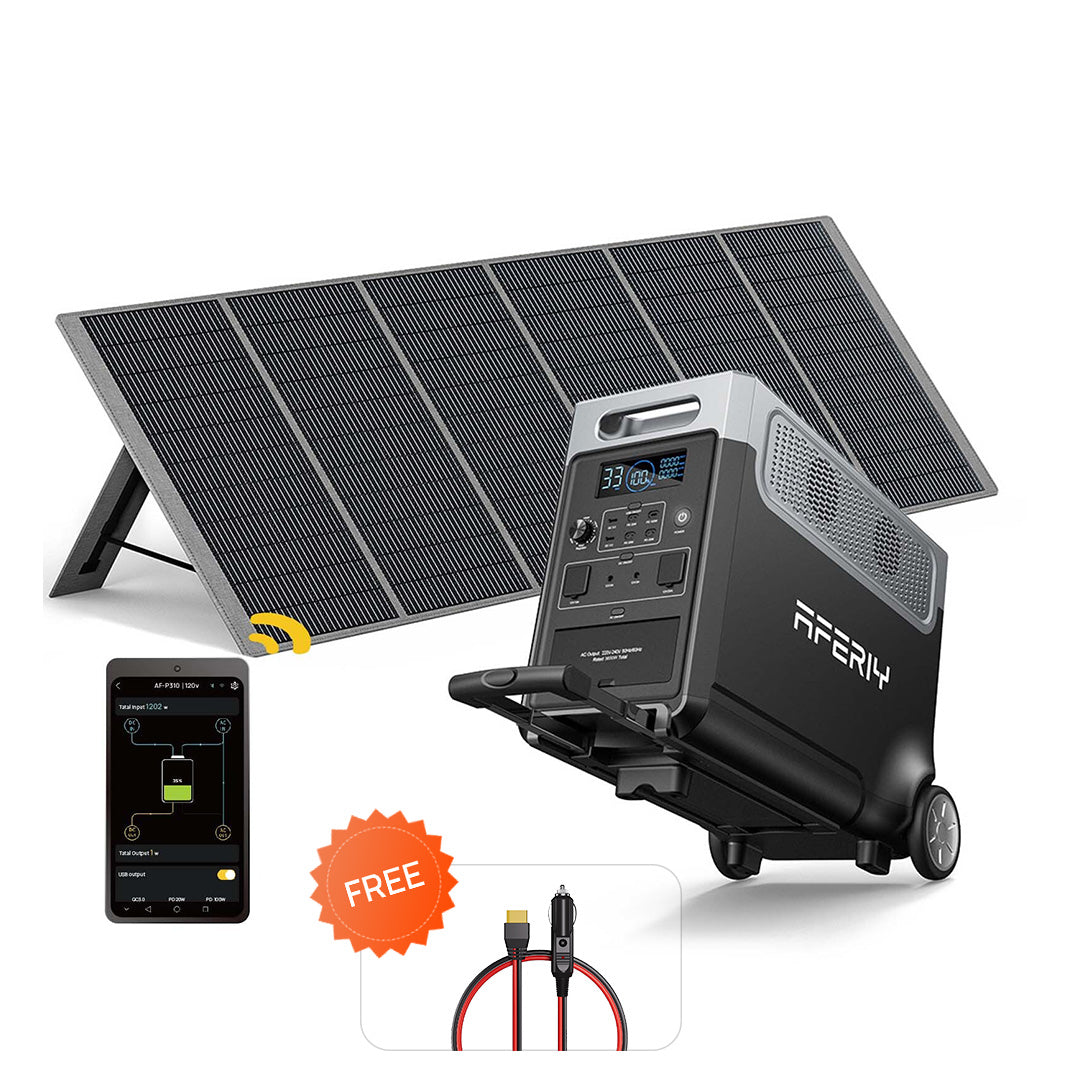 AFERIY P310 Portable Power Station with Expandable Capacity 3600W 3840Wh