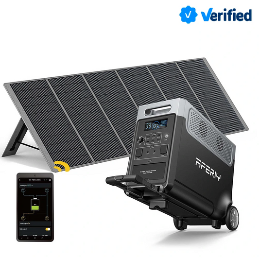 AFERIY P310 3600W Solar Generator Kit