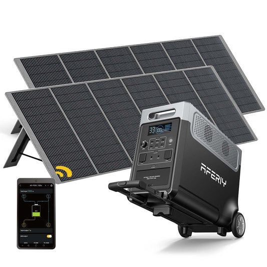 AFERIY P310 3600W Solar Generator Kit