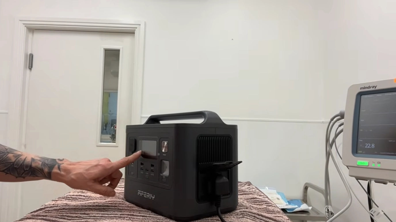 AFERIY power station in a veterinary practice